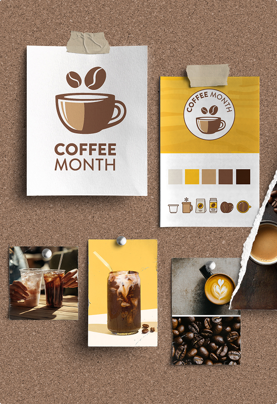 Coffee Month visual direction